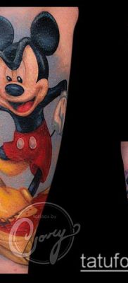 fénykép Mickey egér tetoválásról (Tattoo) (érték) - példa rajz - 112