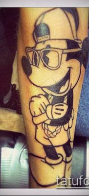 fotó Mickey egér tetoválásról (Tattoo) (érték) - példa rajz - 109