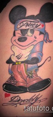 fotó Mickey egér tetoválásról (Tattoo) (érték) - példa rajz - 102