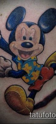 fotó Mickey egér tetoválásról (Tattoo) (érték) - példa rajz - 098