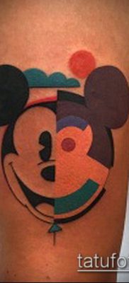 fotó Mickey egér tetoválásról (Tattoo) (érték) - példa rajz - 093