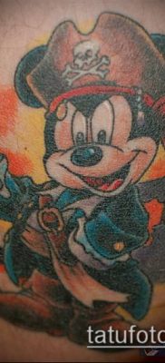 fotó Mickey egér tetoválásról (Tattoo) (érték) - példa rajz - 091