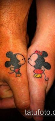 fotó Mickey egér tetoválásról (Tattoo) (érték) - példa rajz - 090
