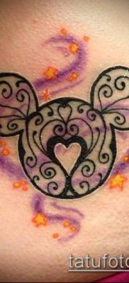 fotó Mickey egér tetoválásról (Tattoo) (érték) - példa rajz - 086