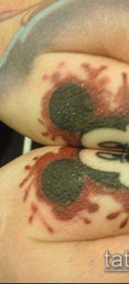 fotó Mickey egér tetoválásról (Tattoo) (jelentése) - példa rajz - 082