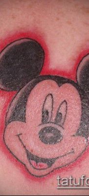 fotó Mickey egér tetoválásról (Tattoo) (jelentése) - példa rajz - 081