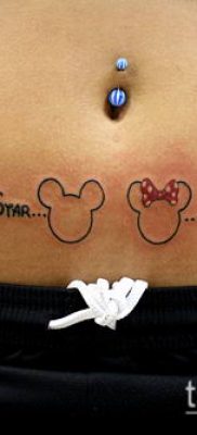 fénykép Mickey egér tetoválásról (Tattoo) (érték) - példa rajz - 076