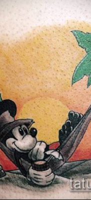 fotó Mickey egér tetoválásról (Tattoo) (érték) - példa rajz - 075