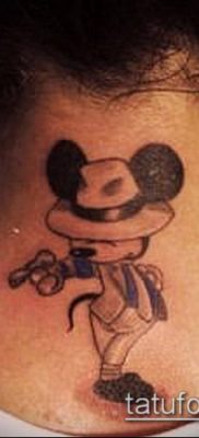 fotó Mickey egér tetoválásról (Tattoo) (érték) - példa rajz - 073