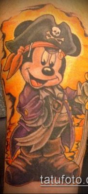 fotó Mickey egér tetoválásról (Tattoo) (érték) - példa rajz - 071