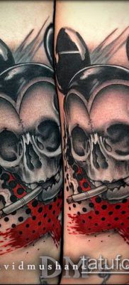 fotó mickey egér tetoválásról (Tattoo) (érték) - példa rajz - 064