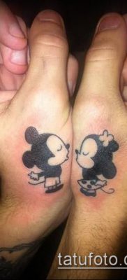 fotó Mickey egér tetoválásról (Tattoo) (érték) - példa rajz - 063