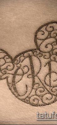 fotó Mickey egér tetoválásról (Tattoo) (érték) - példa rajz - 059