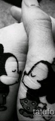 fotó Mickey egér tetoválásról (Tattoo) (érték) - példa rajz - 058