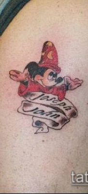 fotó Mickey egér tetoválásról (Tattoo) (érték) - példa rajz - 057