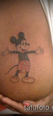 fotó Mickey egér tetoválásról (Tattoo) (érték) - példa rajz - 056