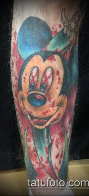 fotó Mickey egér tetoválásról (Tattoo) (érték) - példa rajz - 051