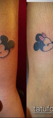 fotó mickey egér tetoválásról (tetoválás) (érték) - példa rajz - 049