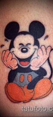 fotó Mickey egér tetoválásról (Tattoo) (érték) - példa rajz - 047