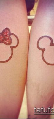 fotó Mickey egér tetoválásról (Tattoo) (érték) - példa rajz - 043