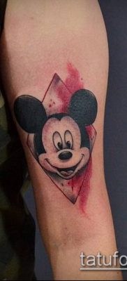 fotó Mickey egér tetoválásról (Tattoo) (érték) - példa rajz - 040