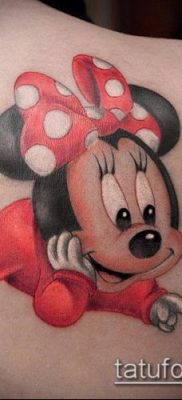 fotó Mickey egér tetoválásról (Tattoo) (érték) - példa rajz - 037