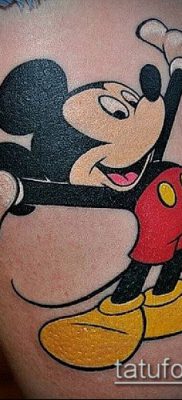 fotó Mickey egér tetoválásról (Tattoo) (érték) - példa rajz - 036