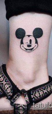 fénykép Mickey egér tetoválásról (Tattoo) (érték) - példa rajz - 033