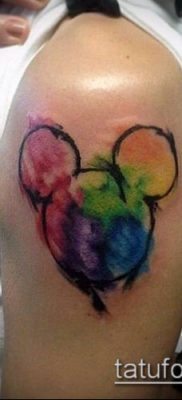 fotó Mickey egér tetoválásról (Tattoo) (érték) - példa rajz - 029