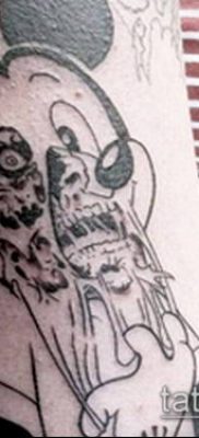 fotó Mickey egér tetoválásról (Tattoo) (érték) - példa rajz - 028