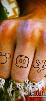 fénykép Mickey egér tetoválásról (Tattoo) (érték) - példa rajz - 021