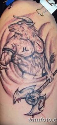 fotó Minotaurusz tetoválásról 2018.07.19. №006 - Minotaurusz tetoválás -