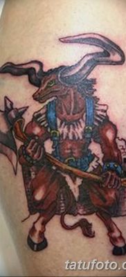 fotó Minotaurusz tetoválásról 2018.07.19. №010 - Minotaurusz tetoválás -