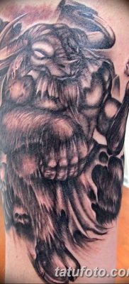 fotó Minotaurusz tetoválásról 2018.07.19. №016 - Minotaurusz tetoválás -