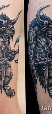 fotó Minotaurusz tetoválásról, kelt 2018. 07. 19 -én №027 - Minotaurusz tetoválás -