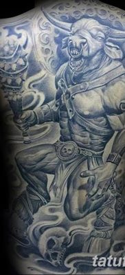 fotó Minotaurusz tetoválásról 2018.07.19 -től №033 - Minotaurusz tetoválás -
