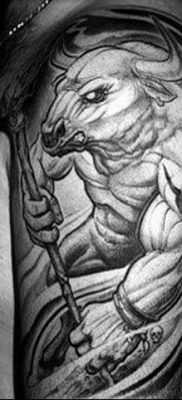fotó Minotaurusz tetoválásról 2018.07.19. №037 - Minotaurusz tetoválás -