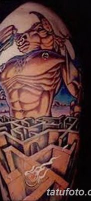 fotó Minotaurusz tetoválásról 2018.07.19. №039 - Minotaurusz tetoválás -