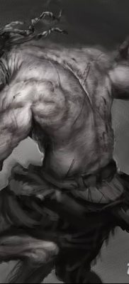 fotó Minotaurusz tetoválásról 2018.07.19. №049 - Minotaurusz tetoválás -