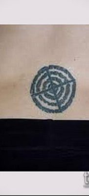 A 821 -es cél tetoválás a minta klassz változata, amely jól használható a finomításhoz és a tetoválás célpontként történő alkalmazásához a fej hátsó részén