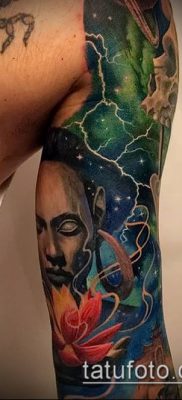 fotó tetoválás Tejút (jelentése) - példa rajz - 035