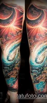 fotó tetoválás Tejút (jelentése) - példa rajz - 032