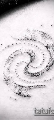 fotó tetoválás Tejút (jelentése) - példa rajz - 031