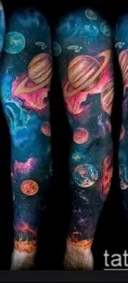 fotó tetoválás Tejút (jelentése) - példa rajz - 029