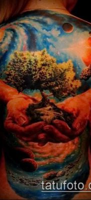 fotó tetoválás Tejút (jelentése) - példa rajz - 010