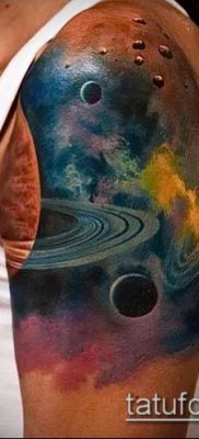 fotó a tetoválásról Tejút (jelentése) - példa rajz - 009