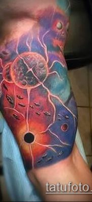 fotó tetoválás Tejút (jelentése) - példa rajz - 002