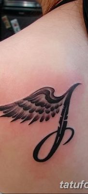 Fénykép a tetoválásról az angyalom mindig velem van 2018.09.10 -től №007 - az angyalom mindig -