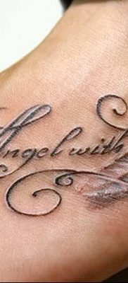 Fénykép a tetoválásról az angyalom mindig velem van 2018.09.10 -től №017 - az angyalom mindig -