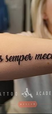 Fénykép a tetoválásról az angyalom mindig velem van 2018.09.10 -től №022 - az angyalom mindig -